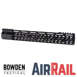 AR15 MLOK HANDGUARD 13IN AIR RAIL SPLIT TOP RAIL 4