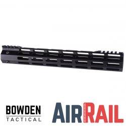 AR15 MLOK HANDGUARD 13IN AIR RAIL SPLIT TOP RAIL 8