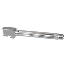 40SW STAINLESS FLUTED THREADED BARREL FOR GLOCK 35