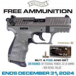 WALTHER P22Q 22LR TUNGSTEN GREY