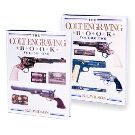 COLT ENGRAVING BOOK SET VOLUMES 1 AND 2 HARDBOUND