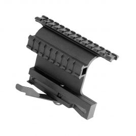 AK47 OPTIC SIDE MOUNT DOUBLE RAIL QUICK RELEASE