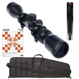 WEAVER SCOPE RINGS RIFLE CASE SLING TARGET PACKAGE