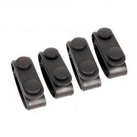 LE DUTY GEAR BELT KEEPERS 4 PIECE BLACKHAWK