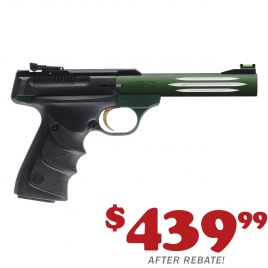 BROWNING BUCKMARK LITE GREEN URX 22LR 5.5IN