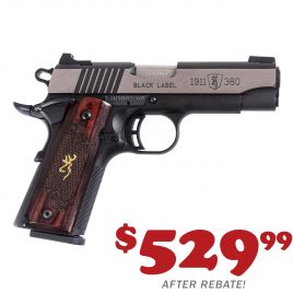 BROWNING 1911 380ACP BK LABEL MEDAL PRO COMPACT NS