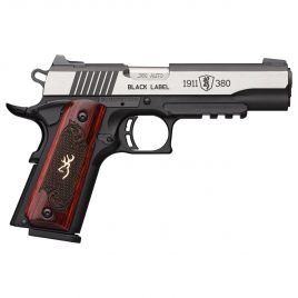 BROWNING 1911 380ACP BK LABEL MEDAL PRO NS RAIL