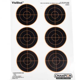 CHAMPION TARGETS 25YD SMALL BORE VISISHOT 10 PACK