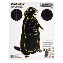 CHAMPION VISICOLOR PRARIE DOG TARGET 10 PACK