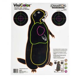 CHAMPION VISICOLOR PRARIE DOG TARGET CASE OF 360