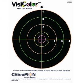 CHAMPION VISICOLOR 100YD SIGHT-IN TARGET CASE 360