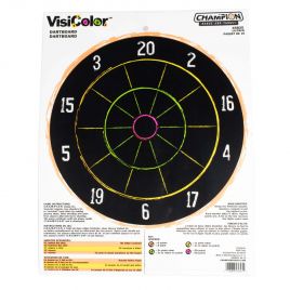 CHAMPION TARGETS DARTBOARD HIVIS 10 PACK