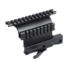 AK47 SIDE MOUNT DOUBLE RAIL QD