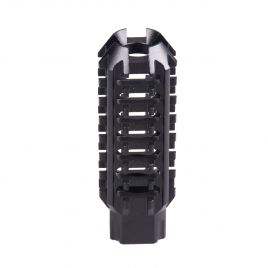 AIRSOFT SKELETON BLACK FLASH HIDER 14x1 LH