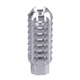 AIRSOFT SKELETON FLASH HIDER SILVER