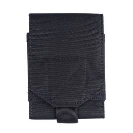 DOUBLE PISTOL MAG POUCH FOR GLOCK®17 19 BLK MOLLE