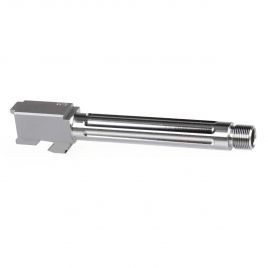 9MM STAINLESS BARREL THREADED FLUTED FOR GLOCK 17