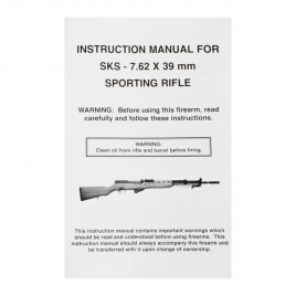 SKS RIFLE MANUAL