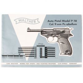 WALTHER P38 P1 MANUAL