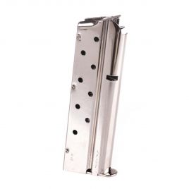 1911 9RD 9MM NICKEL MECGAR MAGAZINE