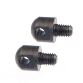 SWIVEL STUDS STEEL MACHINE THREADS PAIR